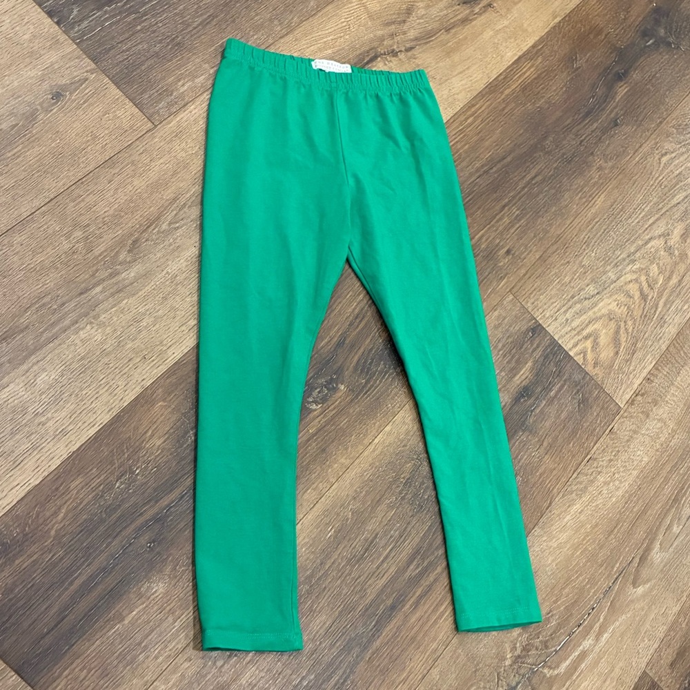 The Beaufort Bonnet Company Green Leggings 4T - Picture 2 of 8